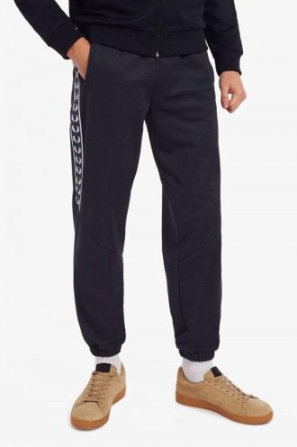 Pantalon de survêtement à panneaux et bandes