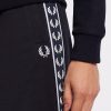 Pantalon de survêtement à panneaux et bandes