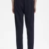 Pantalon de survêtement tricoté à bandes pour homme
