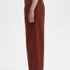 Pantalon en velours côtelé pour femme