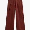 Pantalon en velours côtelé pour femme