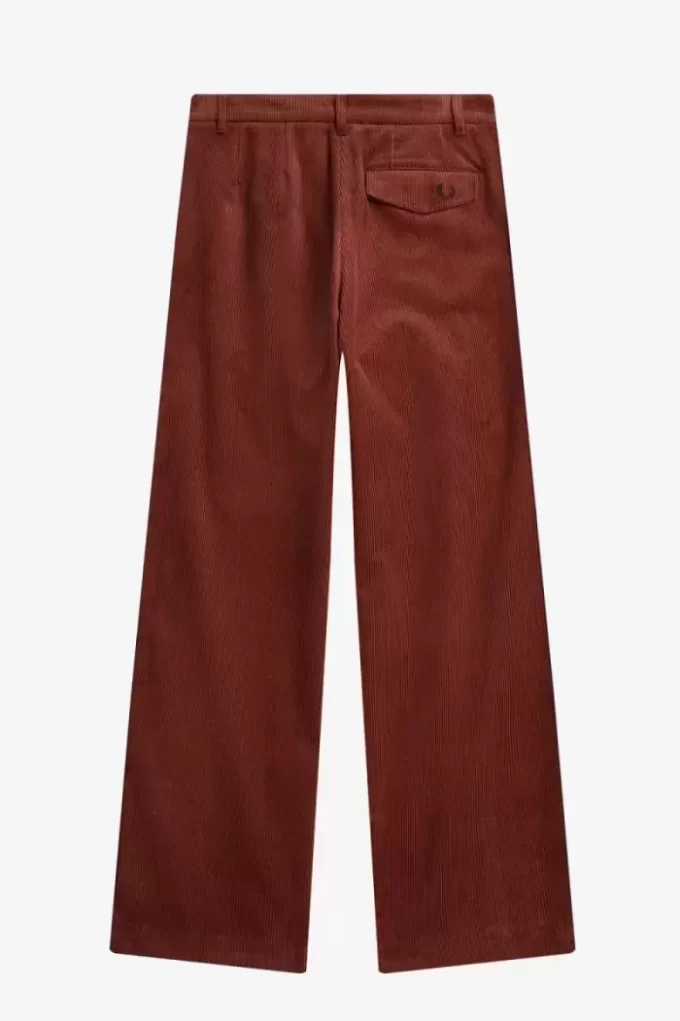 Pantalon en velours côtelé pour femme