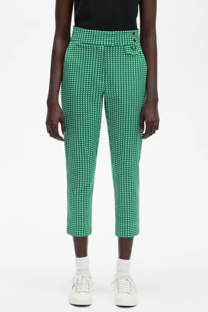 Pantalon femme vichy