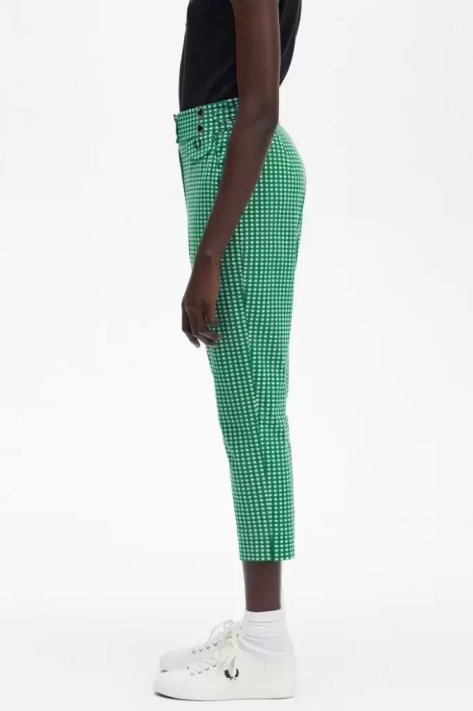 Pantalon femme vichy