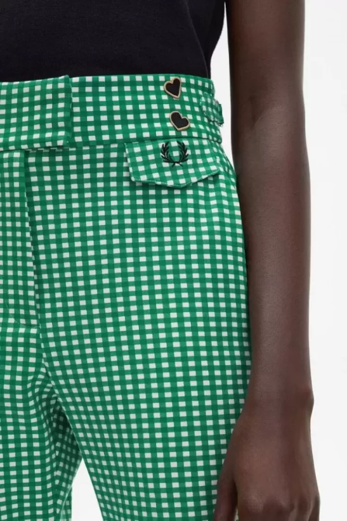 Pantalon femme vichy