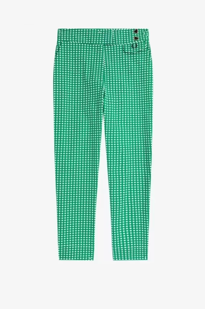 Pantalon femme vichy