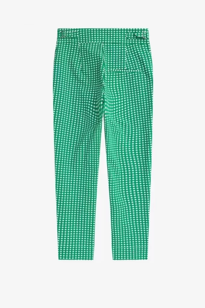 Pantalon femme vichy