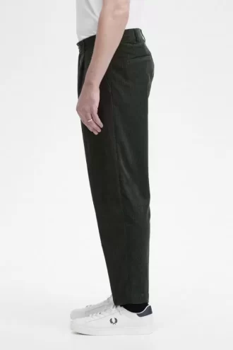 Pantalon fuselé en velours côtelé gaufré pour homme