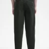 Pantalon fuselé en velours côtelé gaufré pour homme