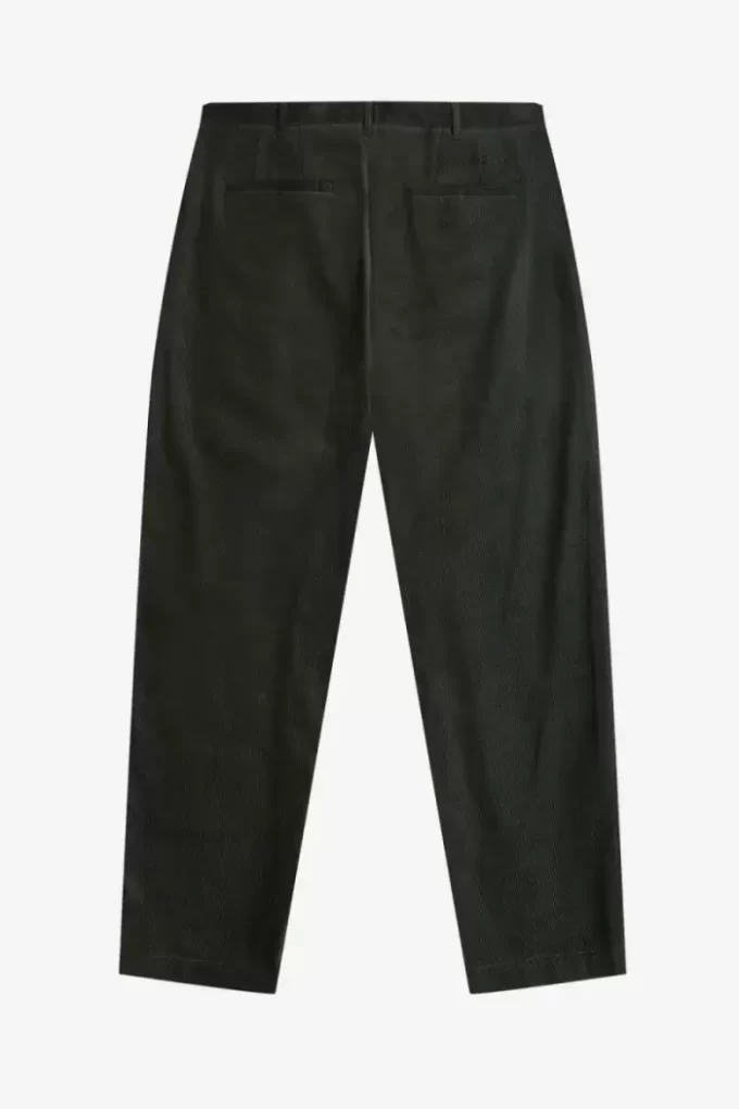 Pantalon fuselé en velours côtelé gaufré pour homme
