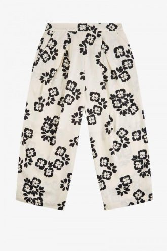 Pantalon à imprimé floral Fred Perry