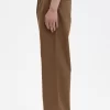 Pantalon large à cordon de serrage pour homme