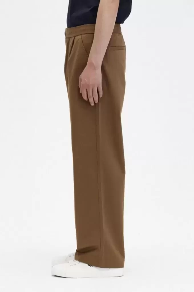 Pantalon large à cordon de serrage pour homme
