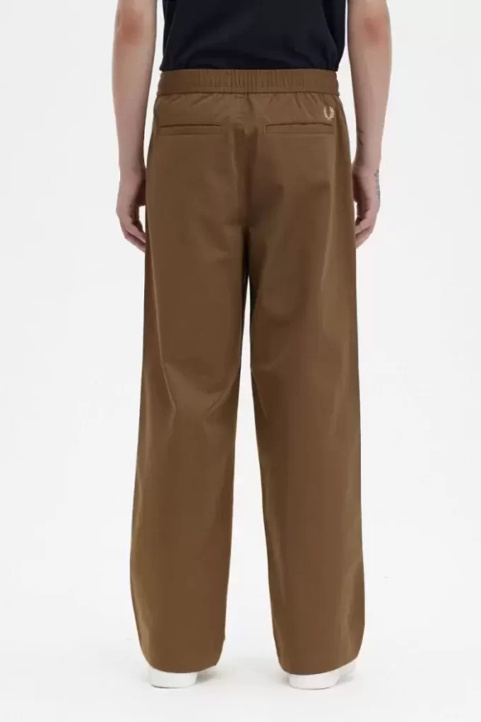 Pantalon large à cordon de serrage pour homme