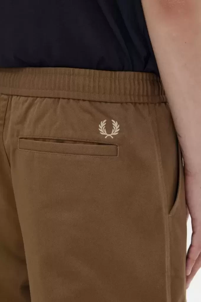 Pantalon large à cordon de serrage pour homme