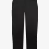 Pantalon taille haute pour femme
