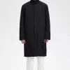 Parka boutonnée pour homme