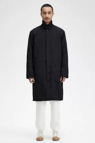 Parka boutonnée pour homme