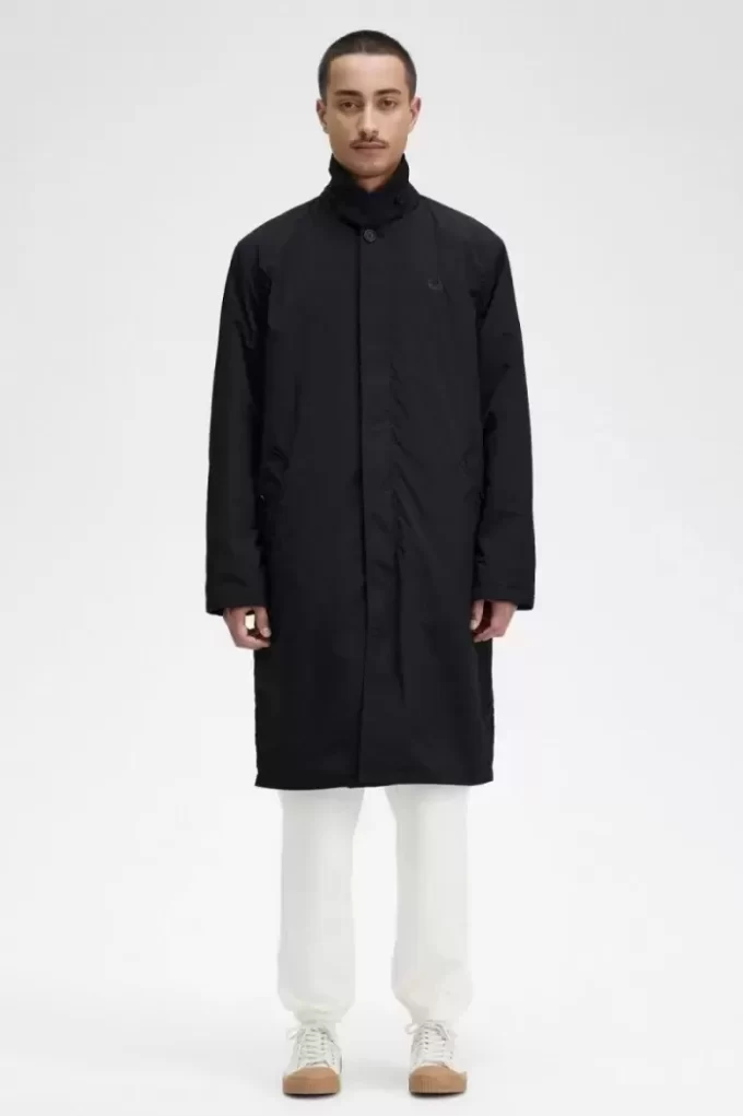 Parka boutonnée pour homme