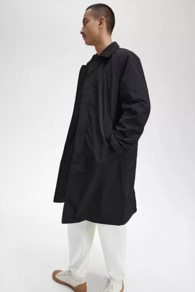 Parka boutonnée pour homme