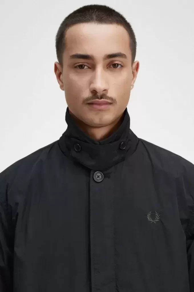 Parka boutonnée pour homme