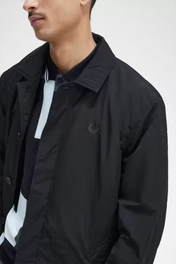 Parka boutonnée pour homme