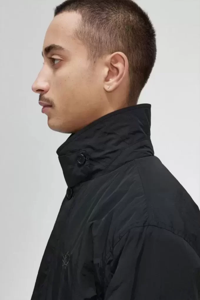 Parka boutonnée pour homme