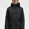 Parka courte pour homme avec tuba