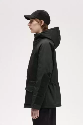 Parka courte pour homme avec tuba