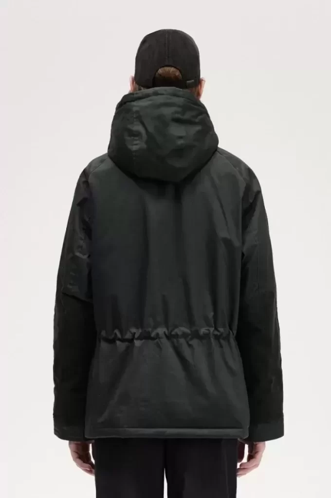 Parka courte pour homme avec tuba