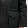 Parka courte pour homme avec tuba