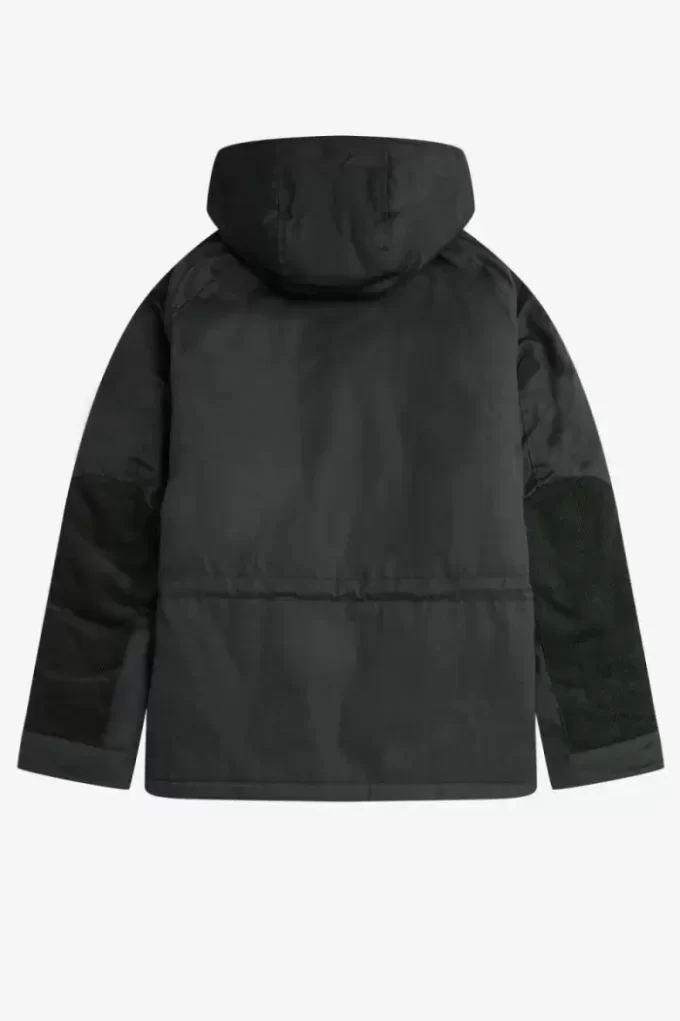 Parka courte pour homme avec tuba