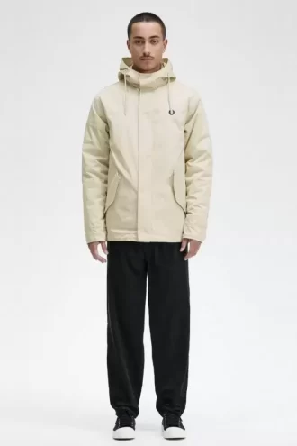 Parka courte rembourrée pour homme