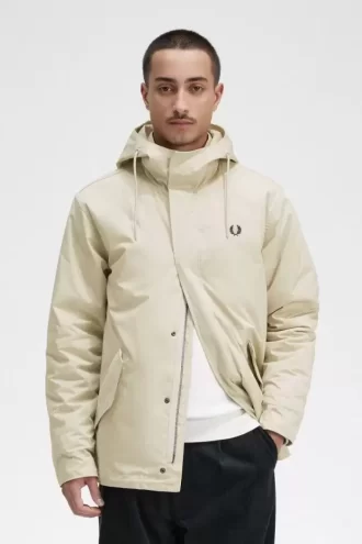 Parka courte rembourrée pour homme
