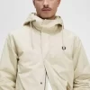 Parka courte rembourrée pour homme