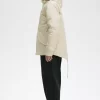 Parka courte rembourrée pour homme