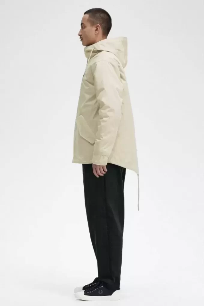 Parka courte rembourrée pour homme
