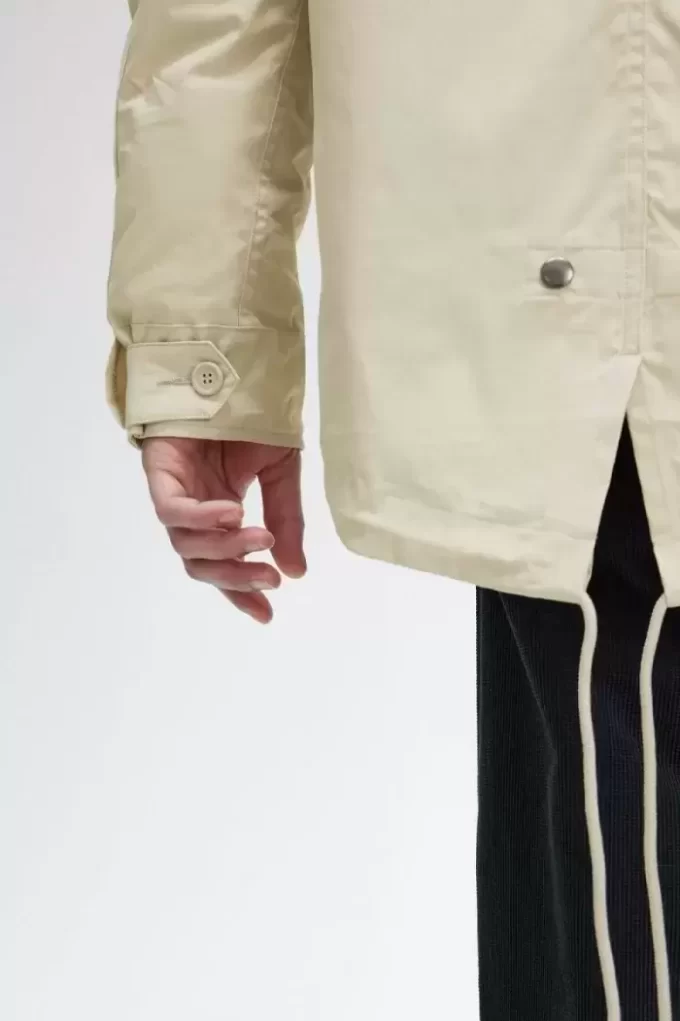 Parka courte rembourrée pour homme