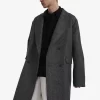 Parka croisée pour homme