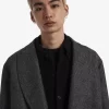Parka croisée pour homme