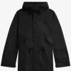 Parka en coton ciré pour homme