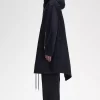 Parka homme à patch imprimé