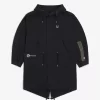 Parka homme à patch imprimé