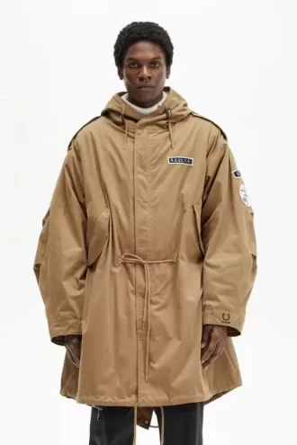 Parka imprimée pour homme