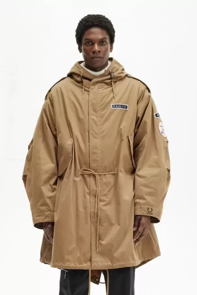 Parka imprimée pour homme