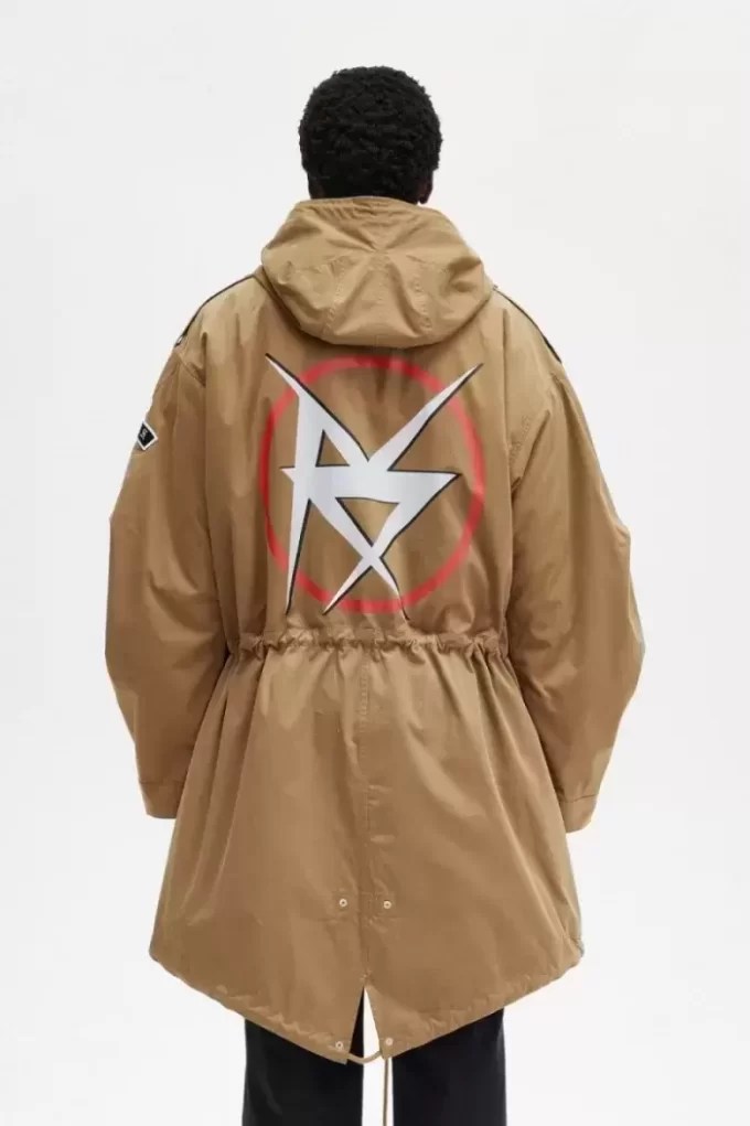 Parka imprimée pour homme
