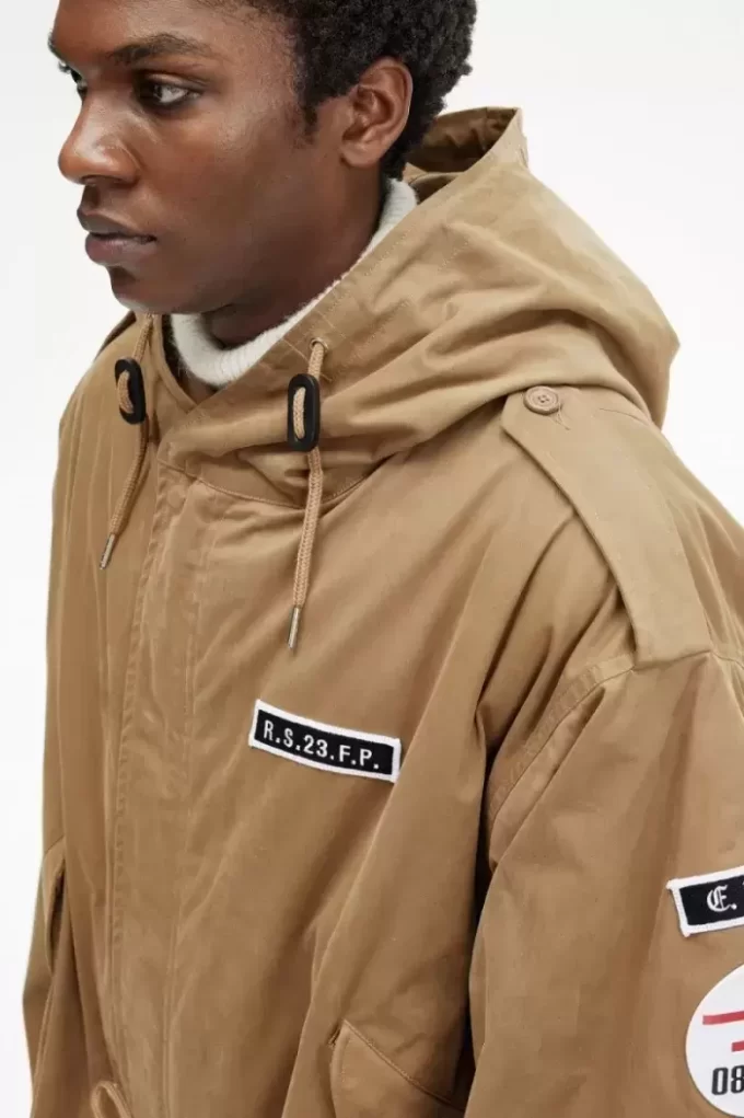 Parka imprimée pour homme