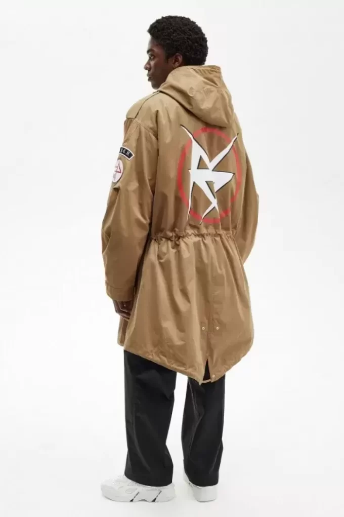 Parka imprimée pour homme
