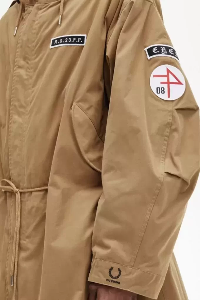 Parka imprimée pour homme