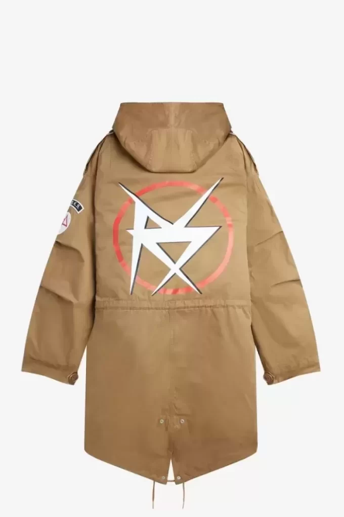 Parka imprimée pour homme